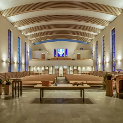 Erneuerung Beleuchtung Evang Ref Kirche Lyss