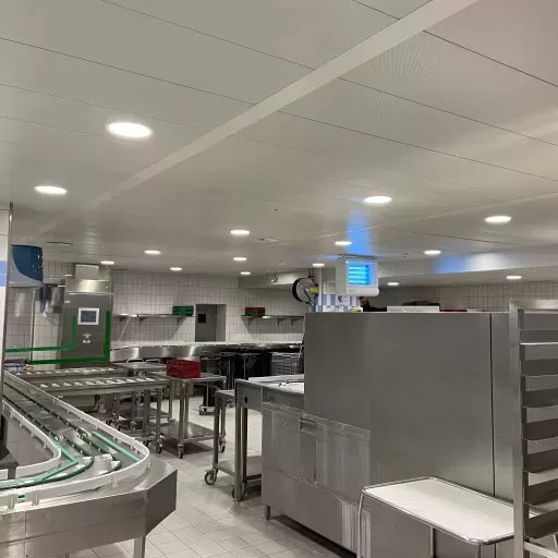 Inselspital Bern - Bâtiment des services Remplacement des appareils de cuisine industrielle
