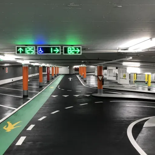 Inselspital Bern - Parking Remplacement du système de guidage des parkings